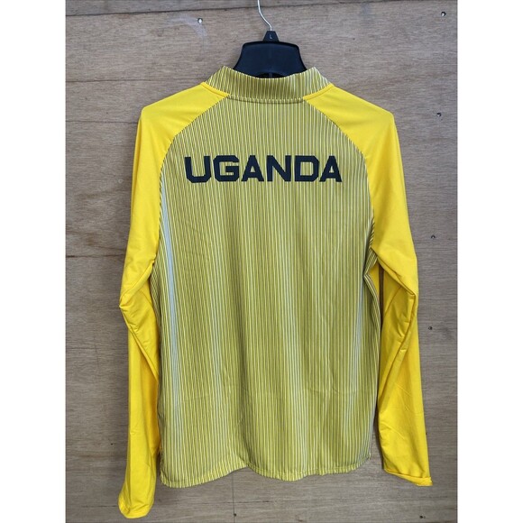 Nike Pro Elite Uganda Running 1/2 Zip Jersey CK3549-728 Men Size M - Picture 2 of 3